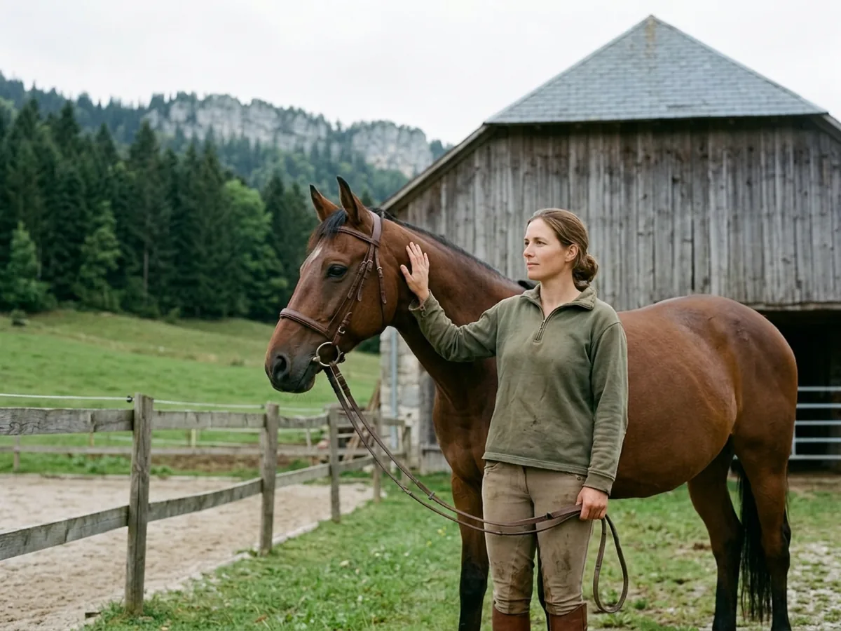 Cours d'équitation à Laval-en-Belledonne, Isère