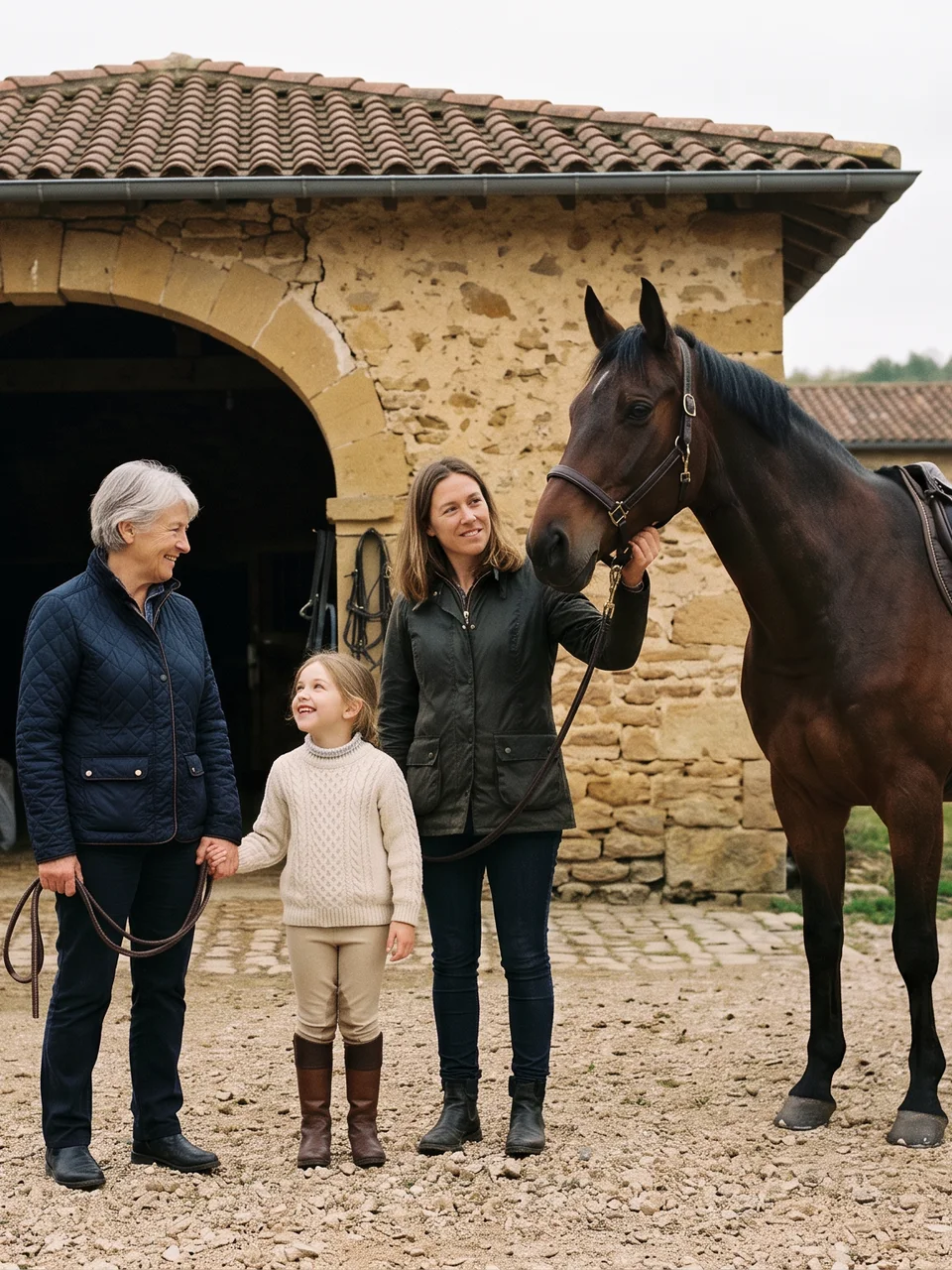 L'équipe, Les Chevaux des Crêts, centre équestre à Laval-en-Belledonne